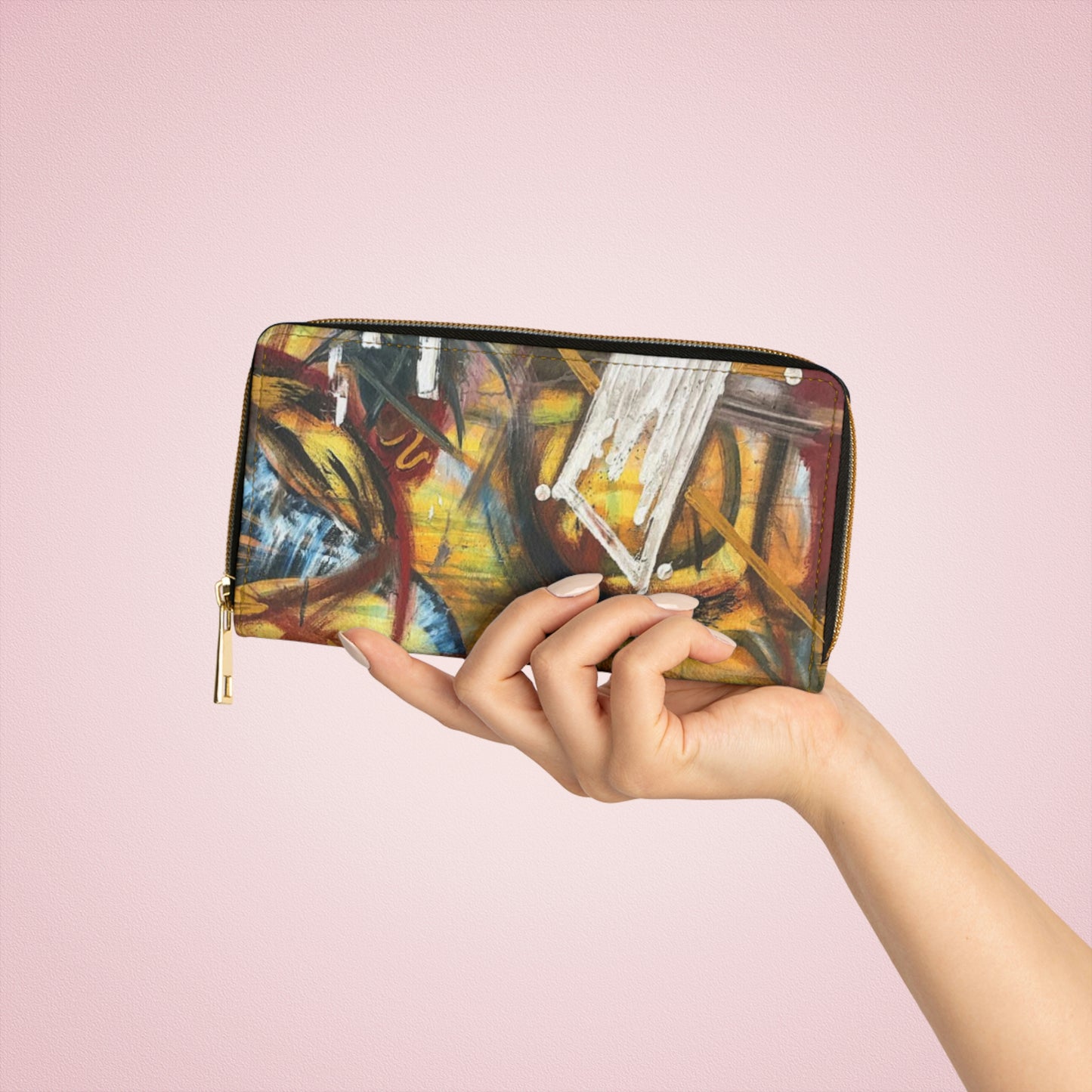 Artist Zipper Wallet