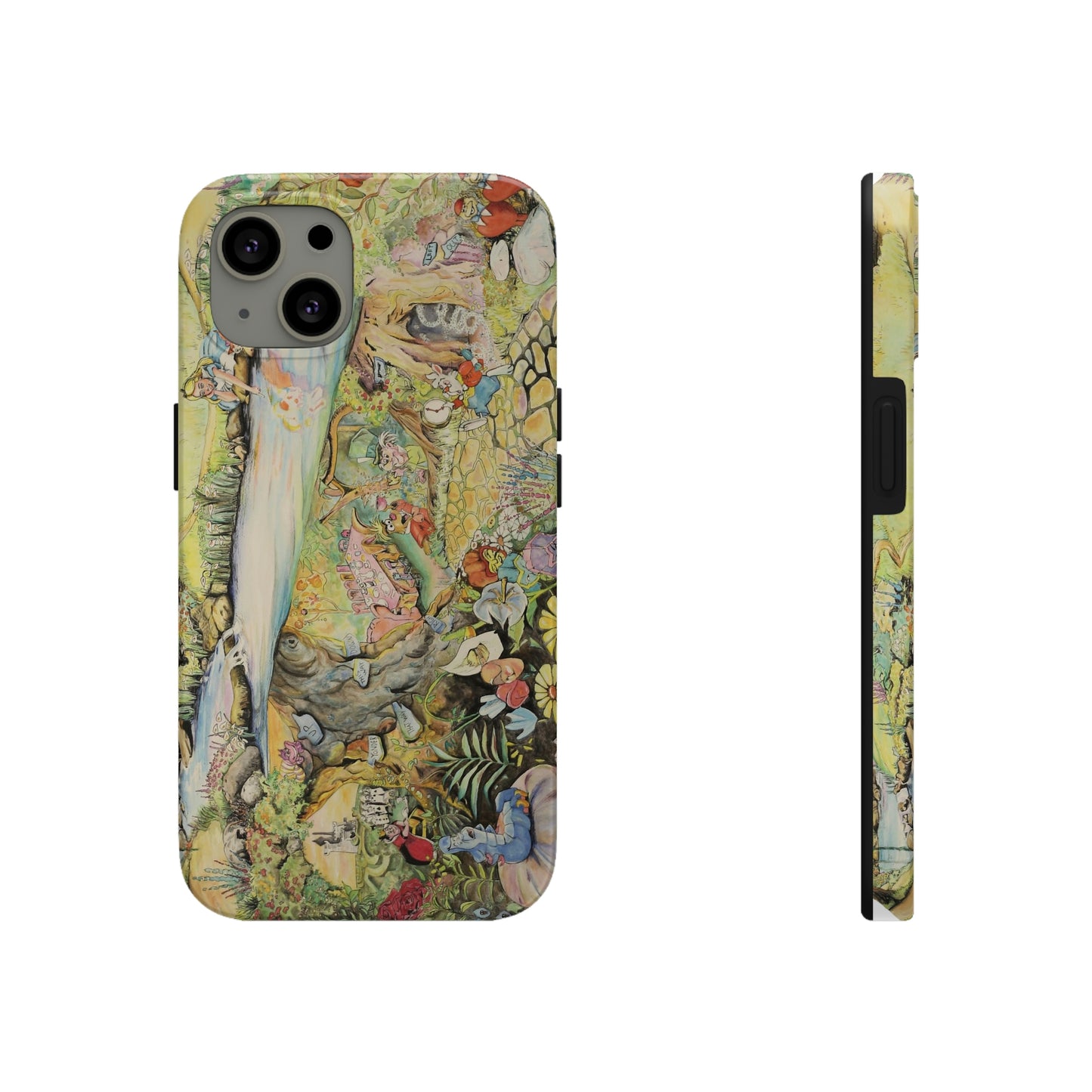 "Alice in Wonderland"- Watercolor (Phone Cases)