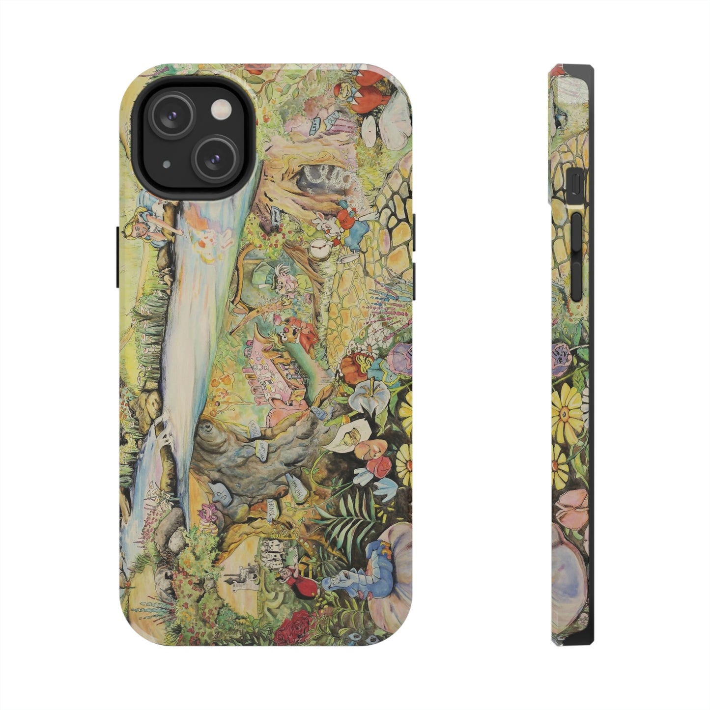 "Alice in Wonderland"- Watercolor (Phone Cases)