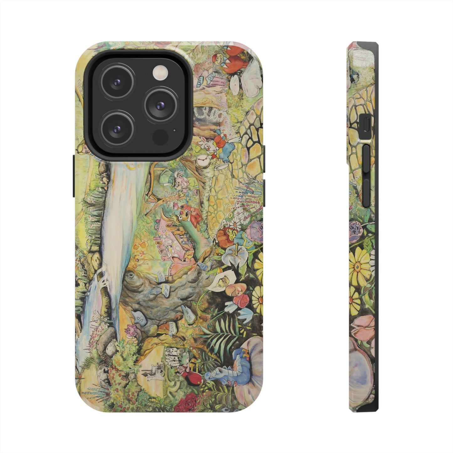 "Alice in Wonderland"- Watercolor (Phone Cases)