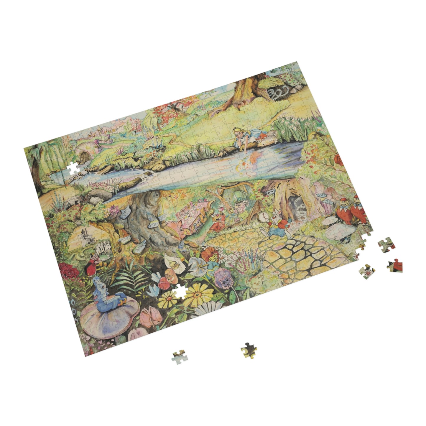 "Alice in Wonderland" - Puzzle (96, 252, 500, 1000-Piece)