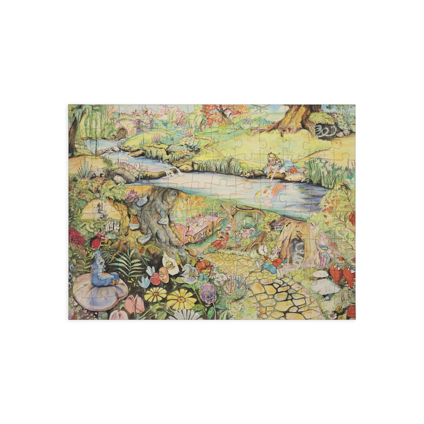 "Alice in Wonderland" - Puzzle (96, 252, 500, 1000-Piece)