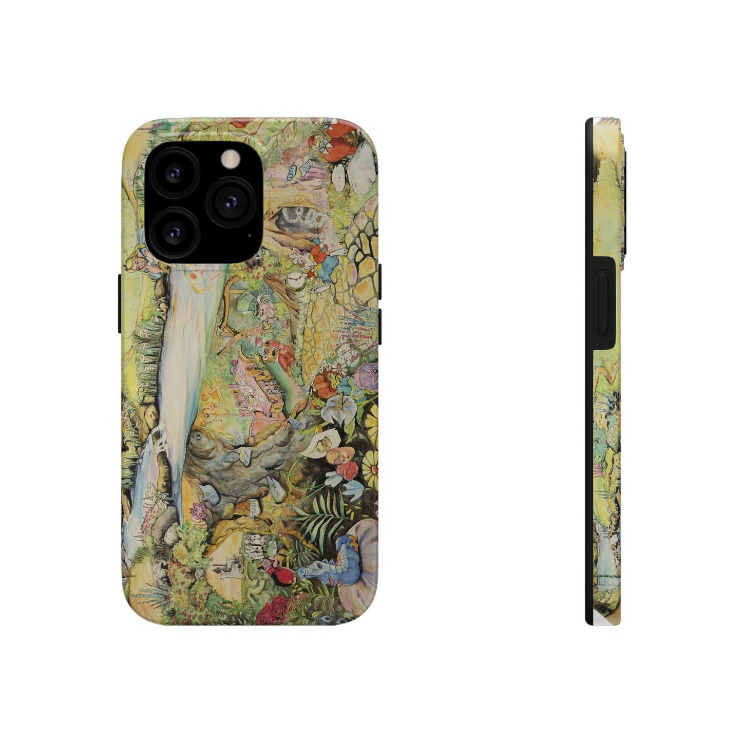 "Alice in Wonderland"- Watercolor (Phone Cases)