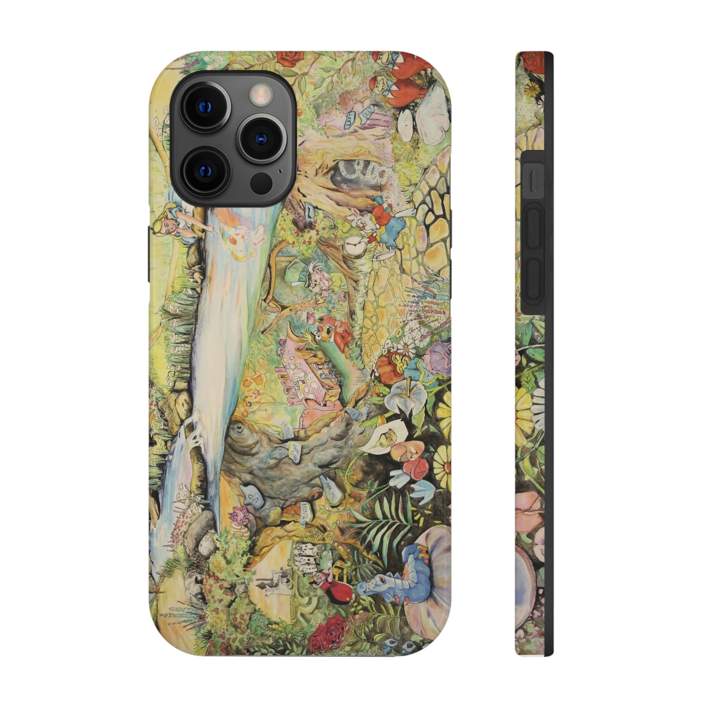 "Alice in Wonderland"- Watercolor (Phone Cases)