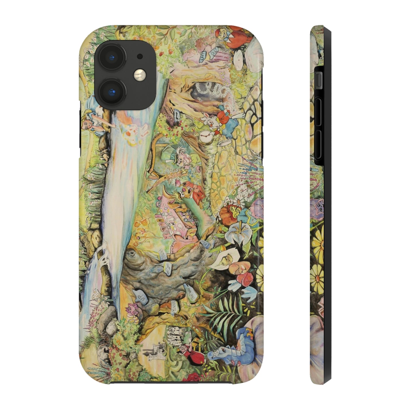 "Alice in Wonderland"- Watercolor (Phone Cases)