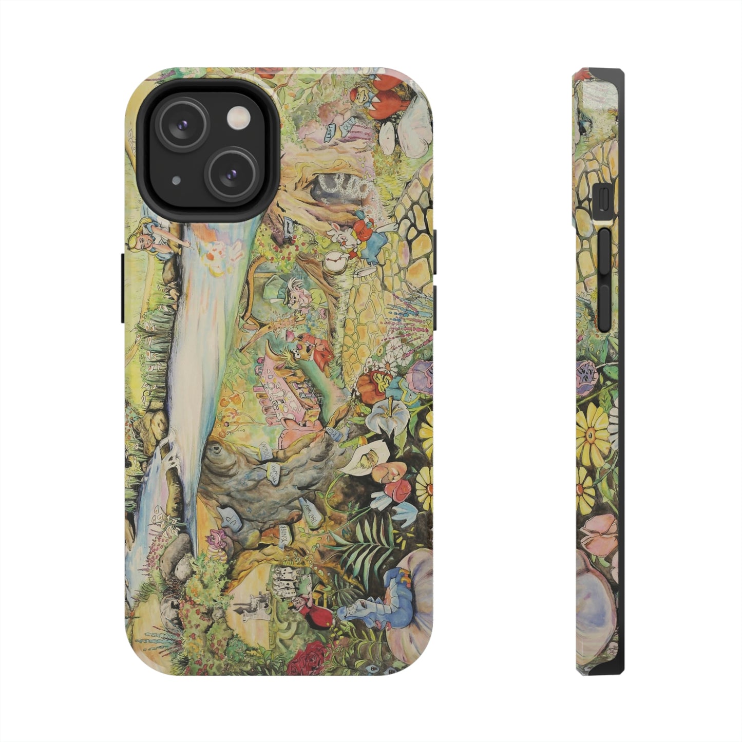 "Alice in Wonderland"- Watercolor (Phone Cases)