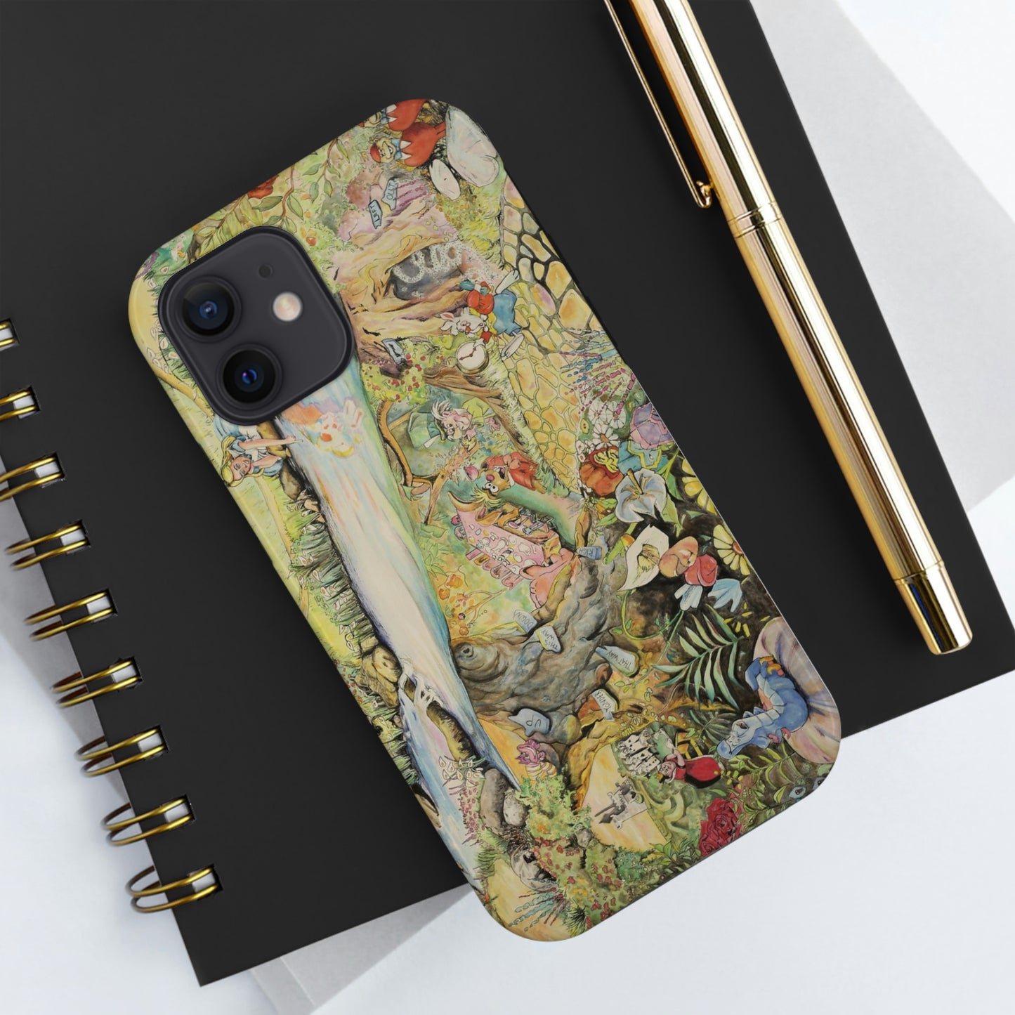 "Alice in Wonderland"- Watercolor (Phone Cases)