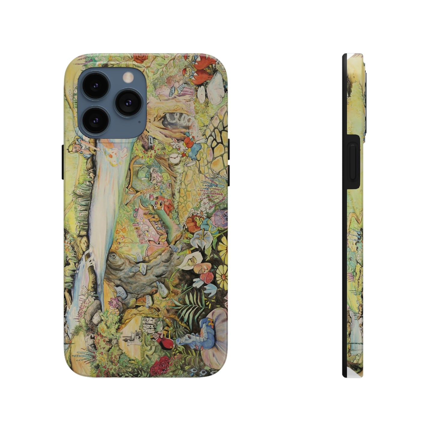 "Alice in Wonderland"- Watercolor (Phone Cases)