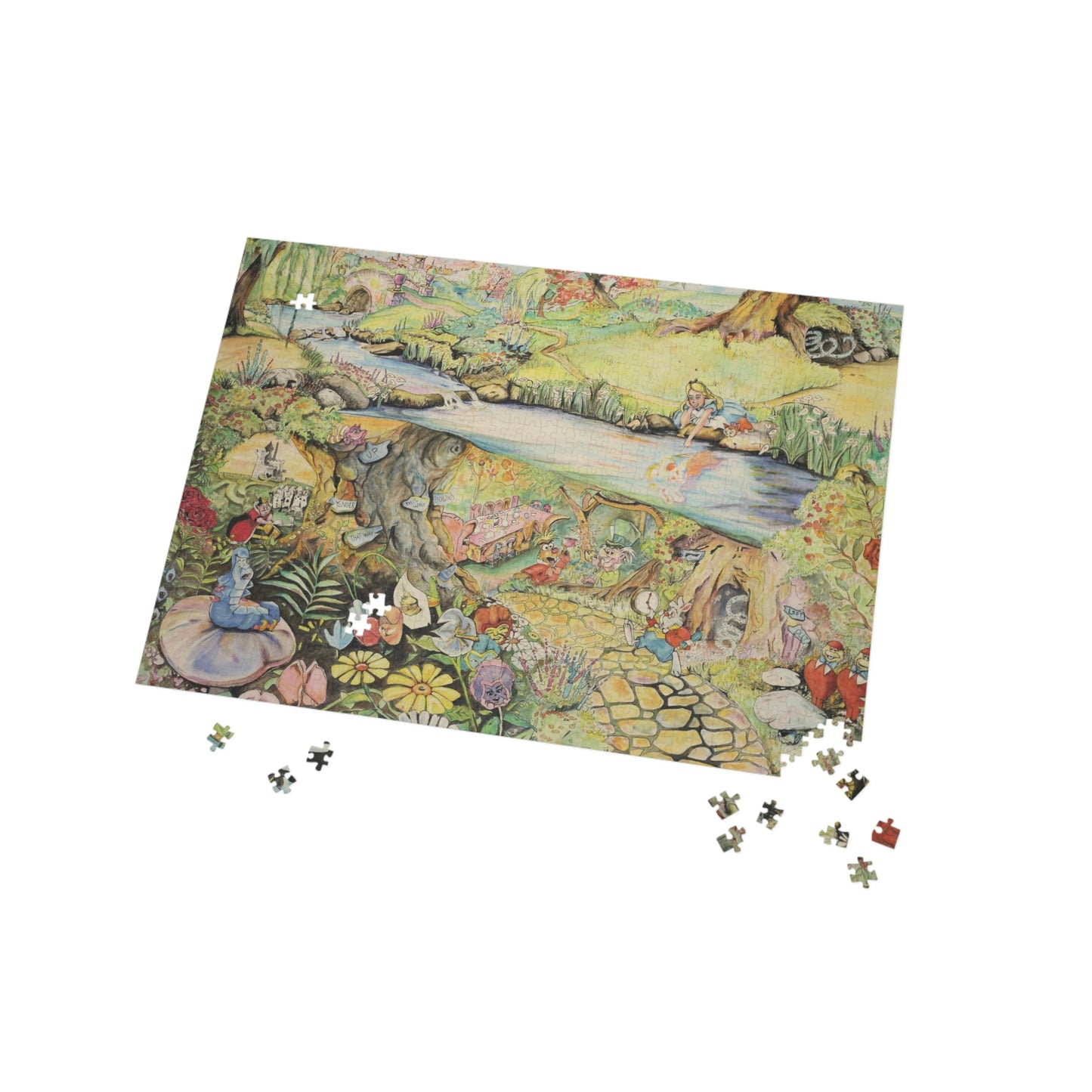 "Alice in Wonderland" - Puzzle (96, 252, 500, 1000-Piece)